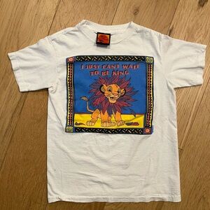 Vintage 1990s Disney Lion King tshirt